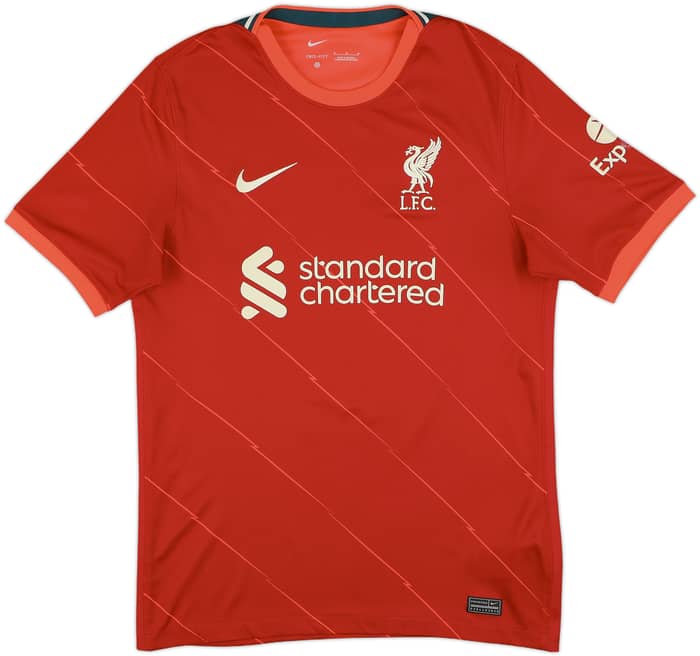 2021-22 Liverpool Home Shirt M.Salah #11 - 9/10 - (M)