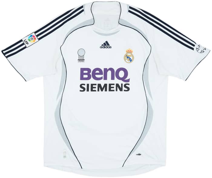 2006-07 Real Madrid Home Shirt Beckham #23 - 6/10 - (XL)