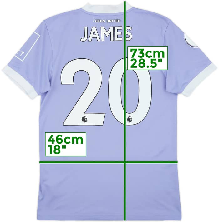 2021-22 Leeds United Third Shirt James #20 - 8/10 - (S)