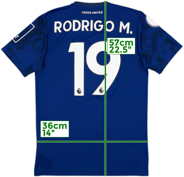 2021-22 Leeds United Away Shirt Rodrigo M. #19 - 9/10 - (S)