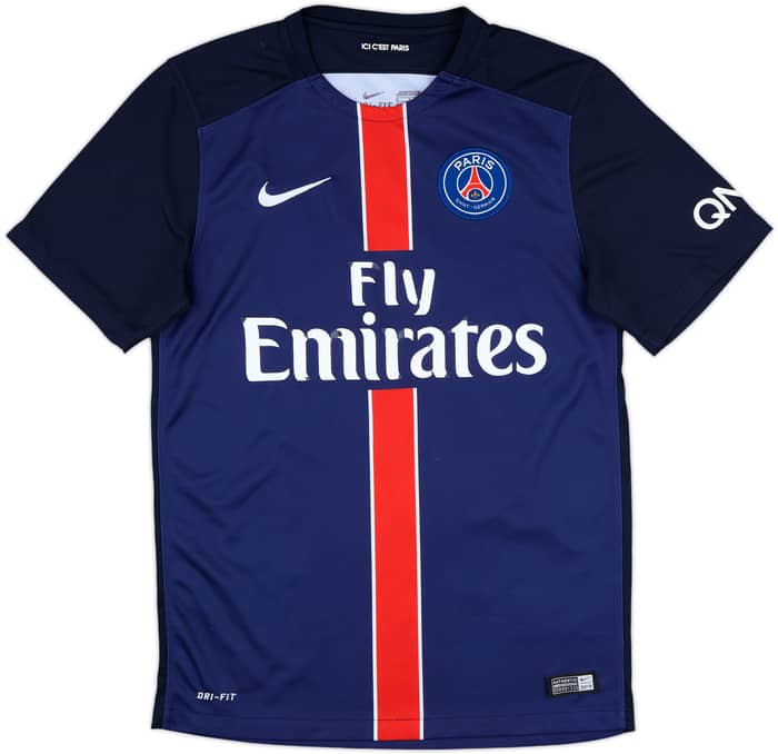 2015-16 Paris Saint-Germain Home Shirt - 5/10 - (S)