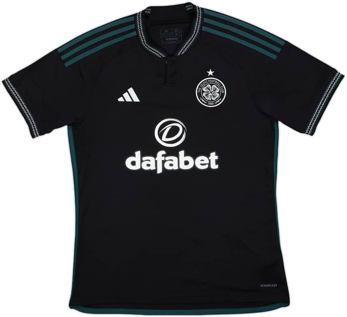 2023-24 Celtic Away Shirt - 8/10 - (M)