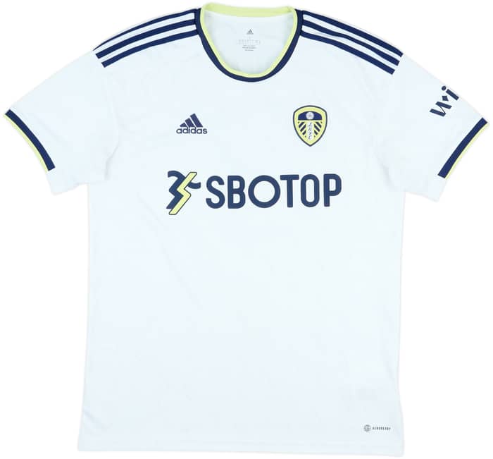 2022-23 Leeds United Home Shirt Bamford #9 - 9/10 - (L)
