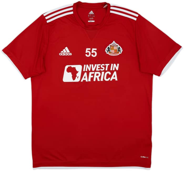 2011-12 Sunderland adidas Player Issue Training Shirt #55 - 7/10 - (XL)