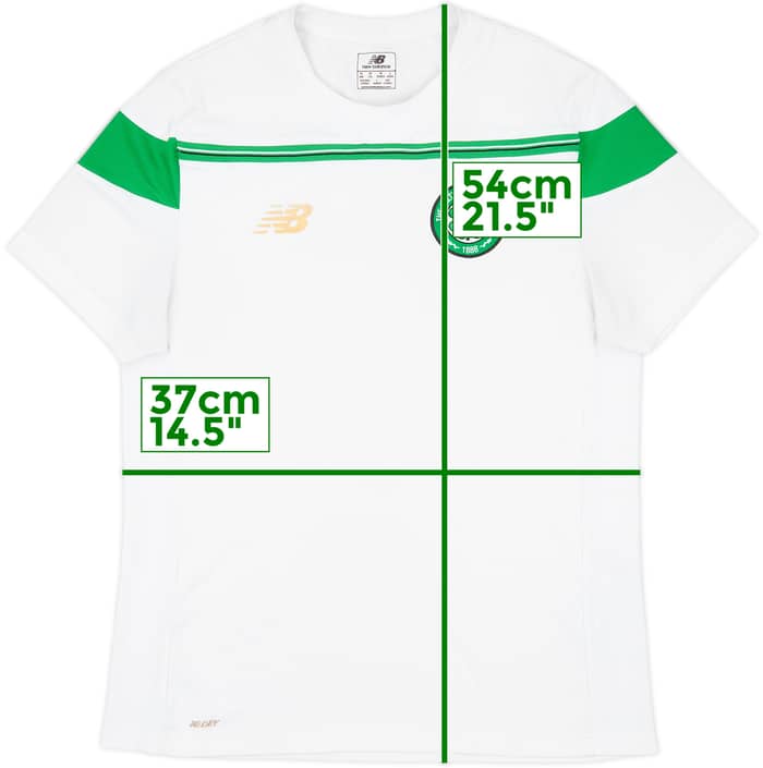2015-16 Celtic New Balance Training Shirt - 7/10 - (M)