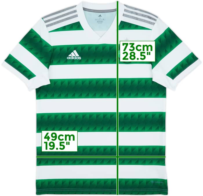 2022-23 Celtic Home Shirt - 8/10 - (M)
