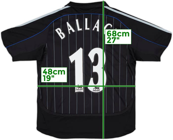 2006-07 Chelsea Third Shirt Ballack #13 - 8/10 - (XL.Boys)