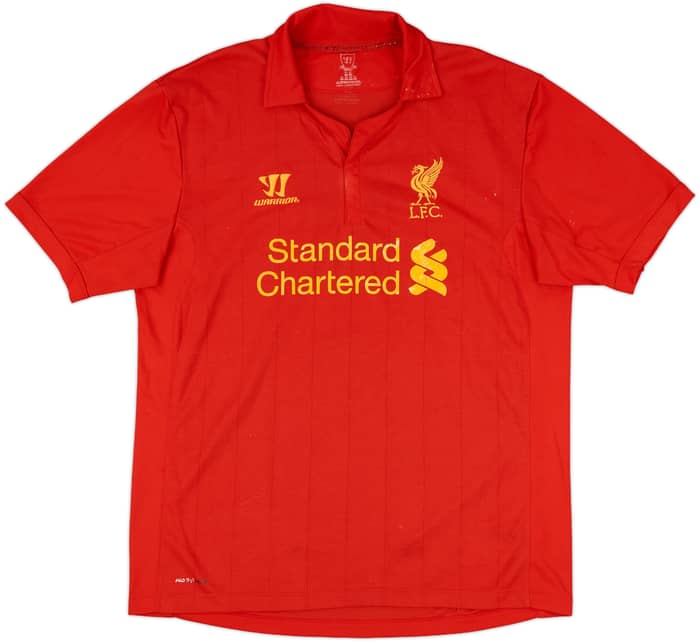 2012-13 Liverpool Home Shirt Suarez #7 - 5/10 - (XL)