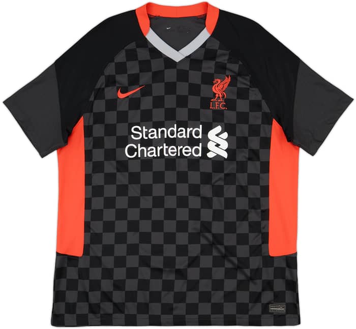 2020-21 Liverpool Third Shirt Virgil #4 - 9/10 - (XL)