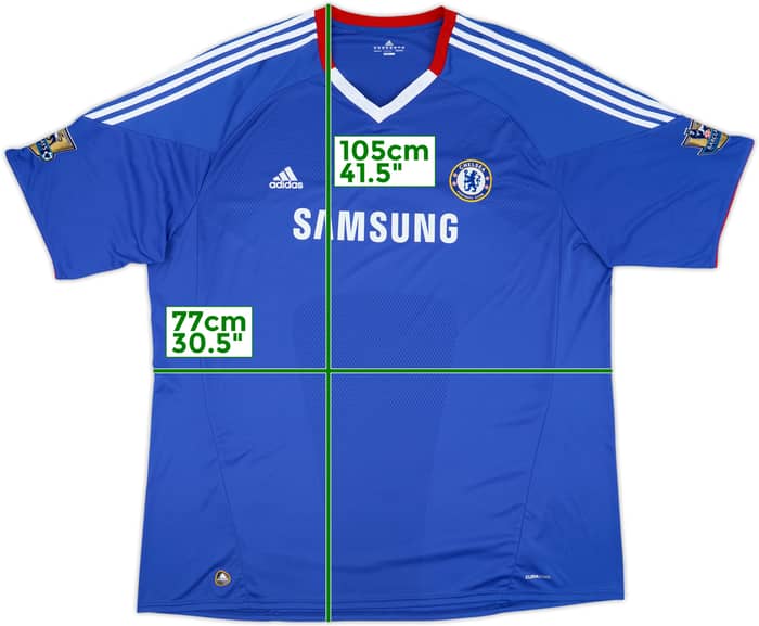 2010-11 Chelsea Home Shirt - 10/10 - (6XL)