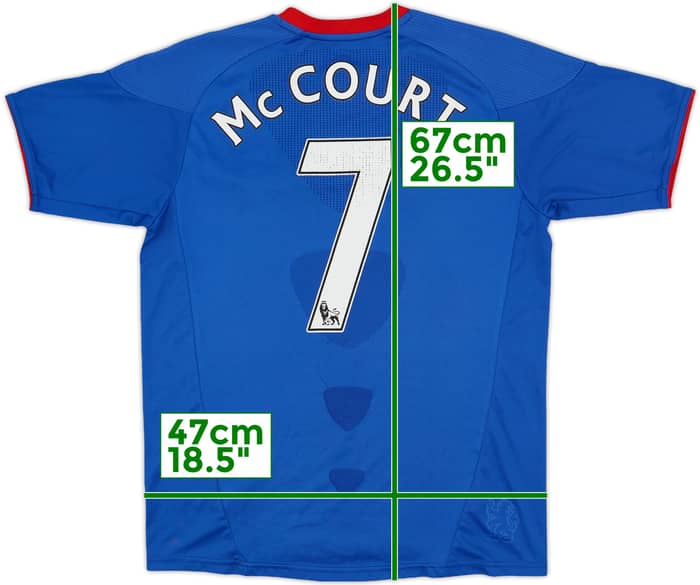 2010-11 Chelsea Home Shirt McCourt #7 - 7/10 - (L.Boys)