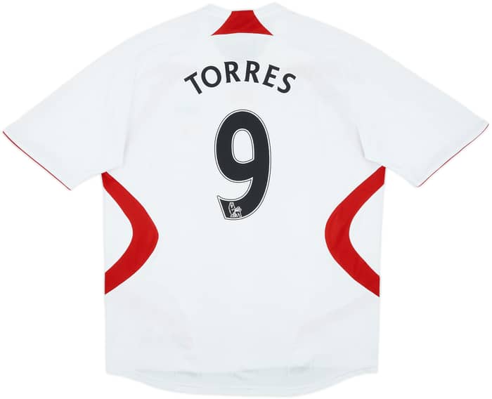 2007-08 Liverpool Away Shirt Torres #9 - 7/10 - (L)