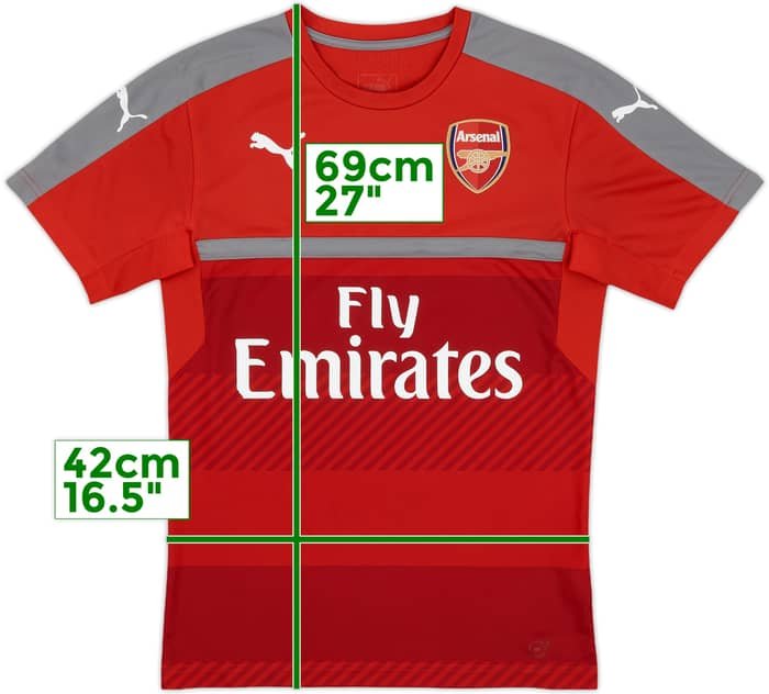 2016-17 Arsenal Puma Training Shirt - 5/10 - (S)