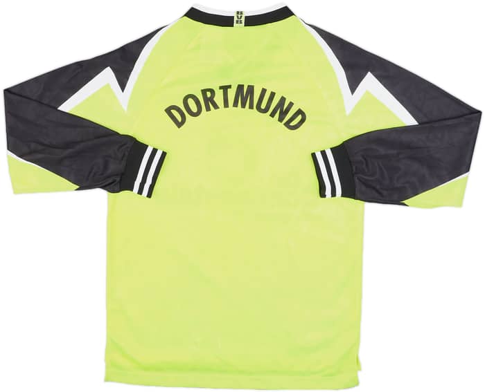 1995-96 Borussia Dortmund Home L/S Shirt - 8/10 - (L.Boys)