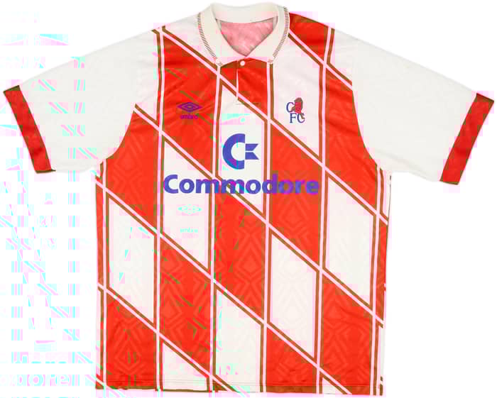 1990-92 Chelsea Player Issue Away Shirt - 7/10 - (XL)