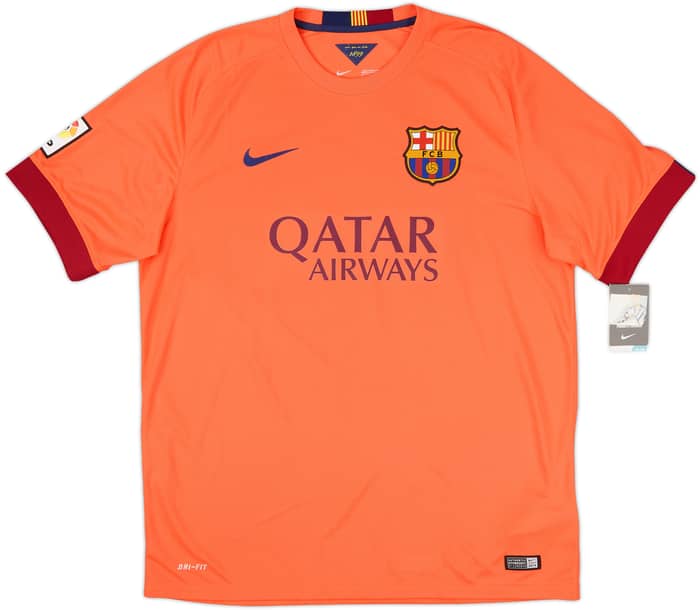 2014-15 Barcelona Away Shirt Messi #10 (XL)