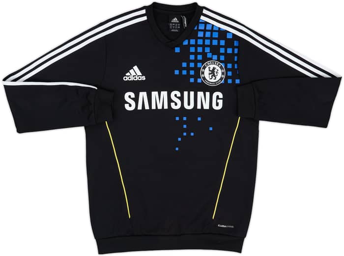2011-12 Chelsea adidas Sweat Top - 8/10 - (S)