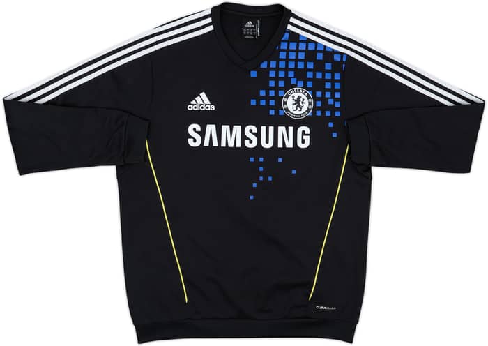 2011-12 Chelsea adidas Sweat Top - 7/10 - (L/XL)