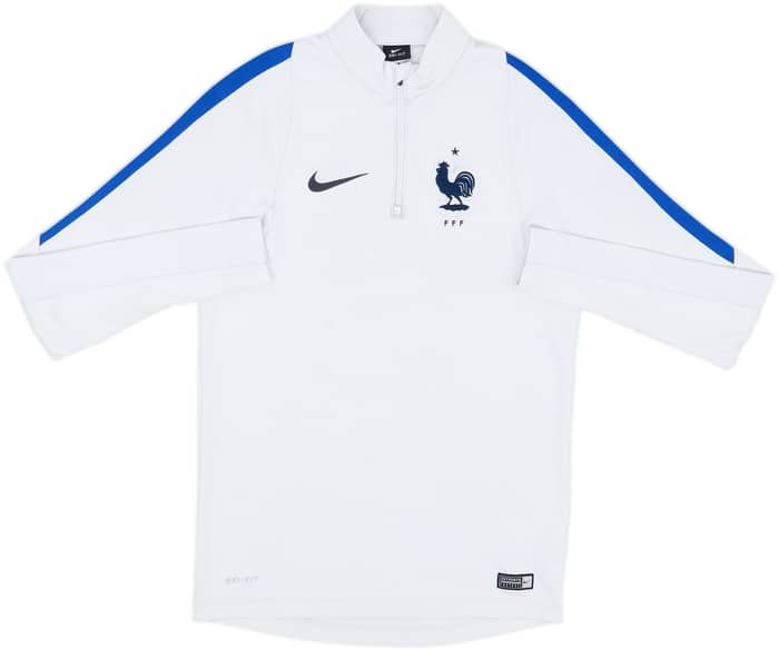 2016-17 France Nike 1/4 Zip Drill Top - 5/10 - (S)