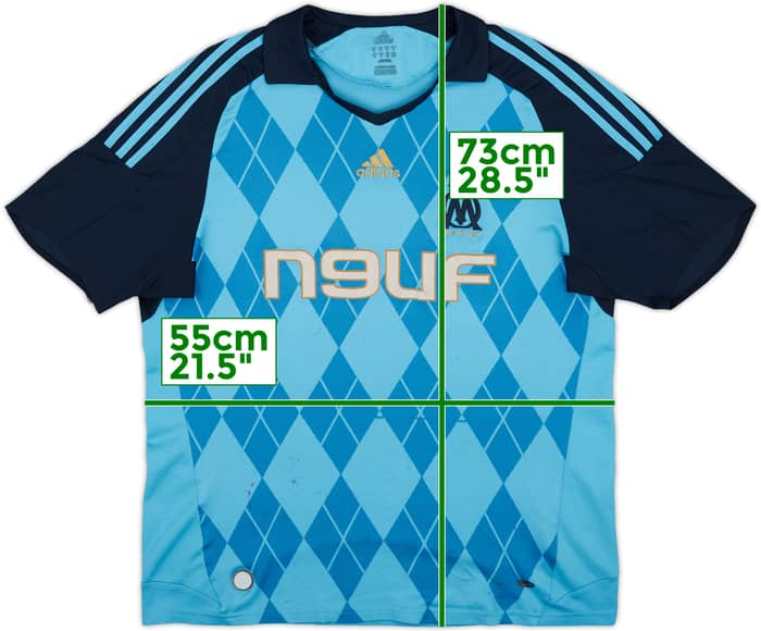 2008-09 Olympique Marseille Away Shirt - 5/10 - (M)