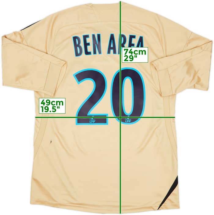 2008-09 Olympique Marseille Third Shirt Ben Arfa #20 - 6/10 - (L)