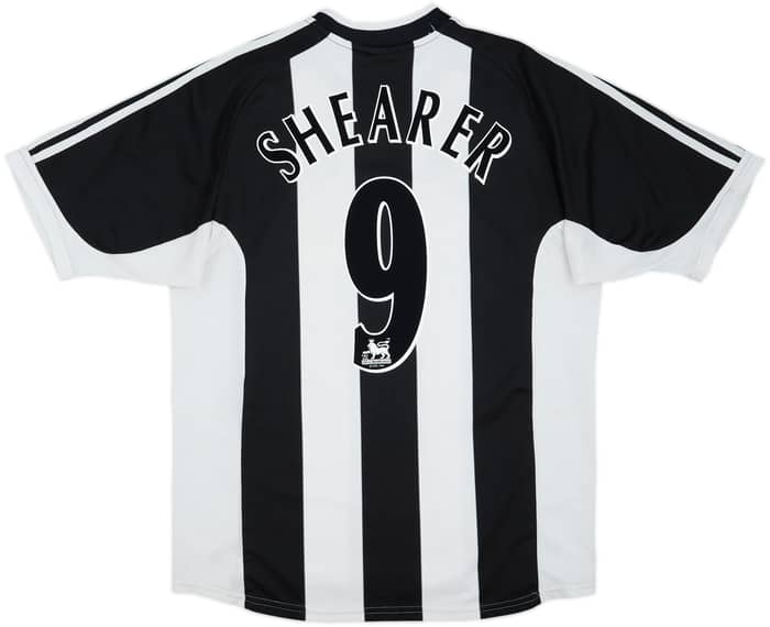 2001-03 Newcastle Home Shirt Shearer #9 - 5/10 - (L)
