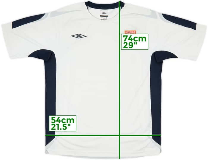 2009-10 Lyon Umbro Training Shirt - 6/10 - (L)