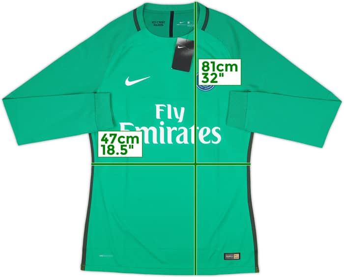 2016-17 Paris Saint-Germain Player Issue GK Shirt (L)