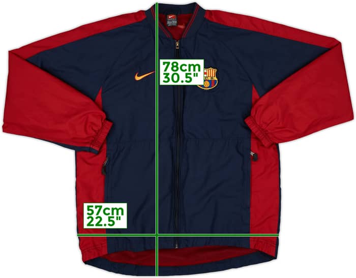 1998-99 Barcelona Nike Track Jacket - 9/10 - (S)