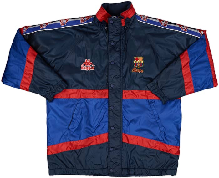 1995-97 Barcelona Kappa Padded Bench Coat - 6/10 - (XL)