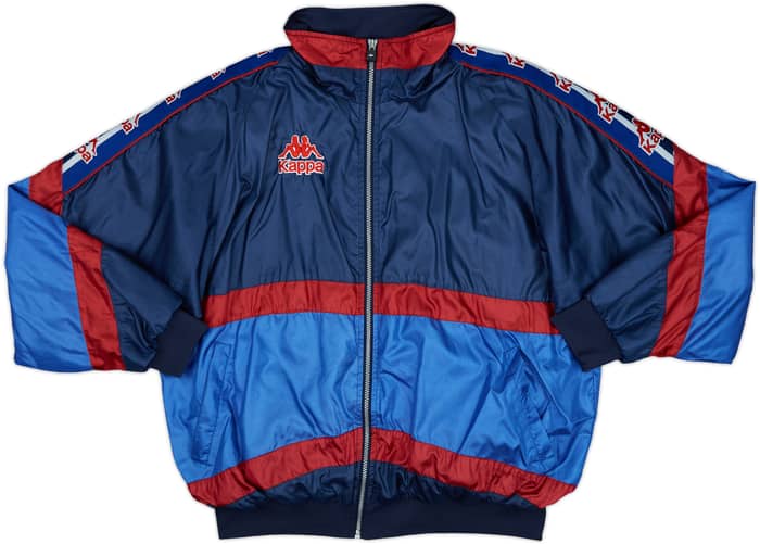 1995-97 Kappa Template Track Jacket (Barcelona) - 9/10 - (XL)