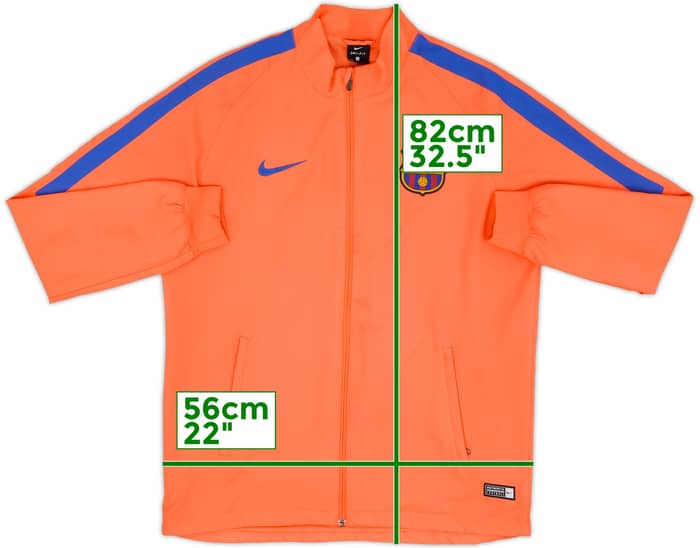 2016-17 Barcelona Nike Track Jacket - 8/10 - (L)