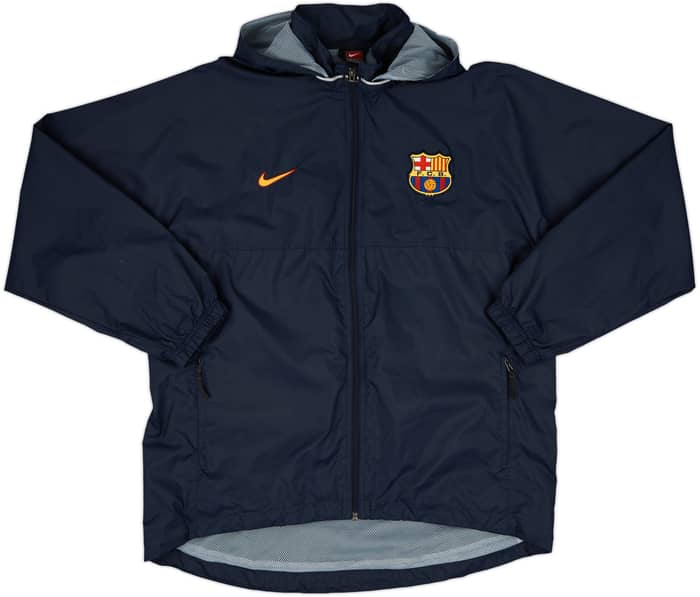 1998-99 Barcelona Nike Hooded Track Jacket - 7/10 - (L)