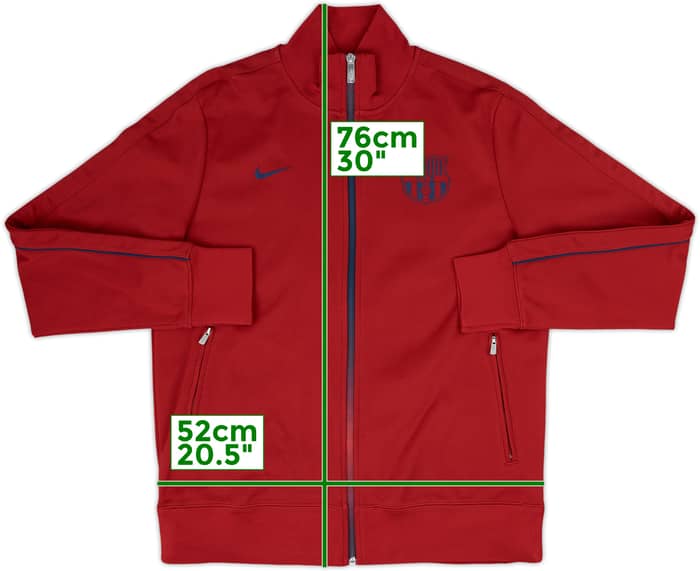 2012-13 Barcelona Nike N98 Track Jacket - 10/10 - (L)