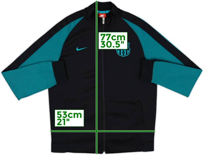 2016-17 Barcelona Nike Track Jacket - 9/10 - (L)