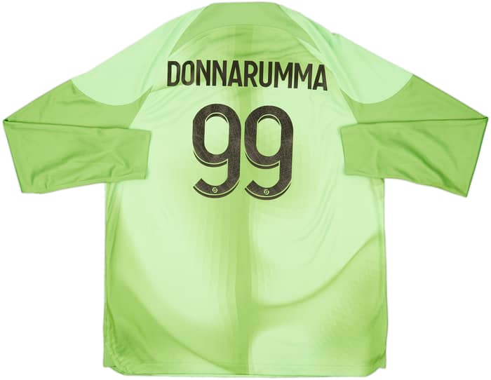 2022-23 Paris Saint-Germain GK Shirt Donnarumma #99 - 10/10 - (XL)