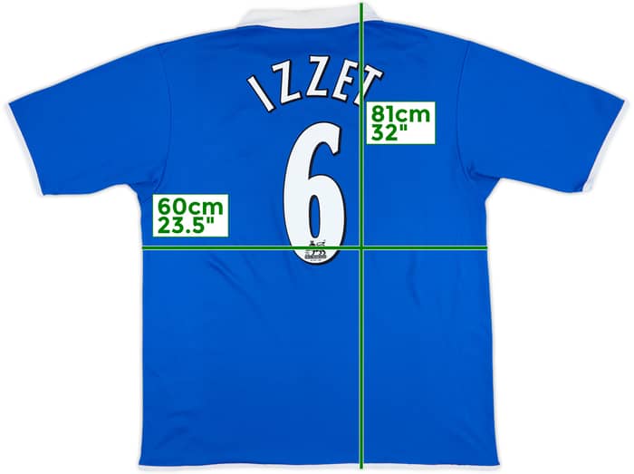 2004-05 Birmingham Home Shirt Izzet #6 - 7/10 - (XL)