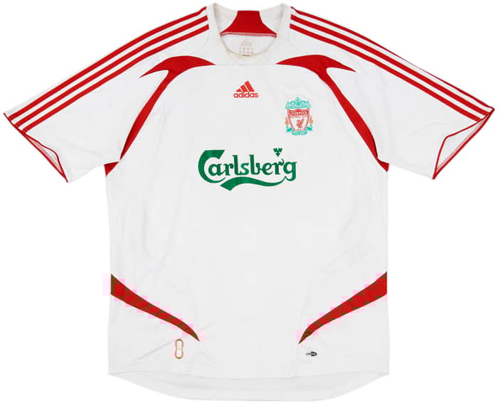 2007-08 Liverpool Away Shirt Gerrard #8 - 4/10 - (XL)