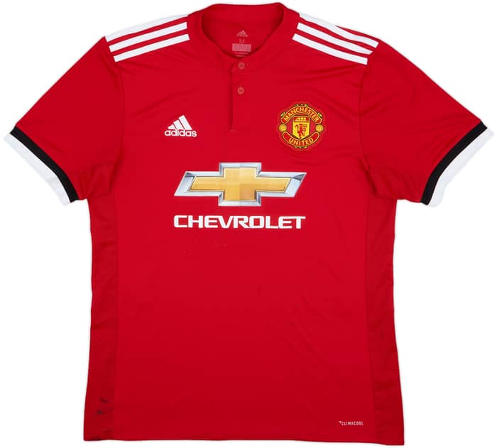 2017-18 Manchester United Home Shirt Pogba #6 - 6/10 - (M)
