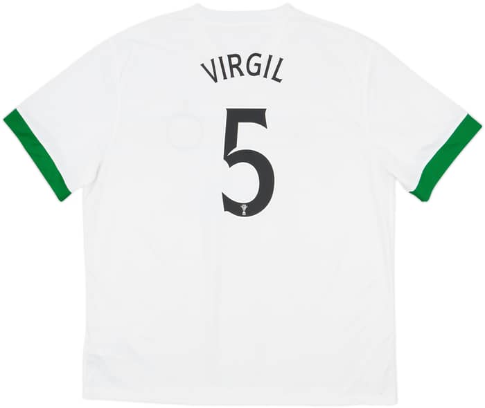 2014-15 Celtic European Third Shirt Virgil #5 - 8/10 - (XXL)