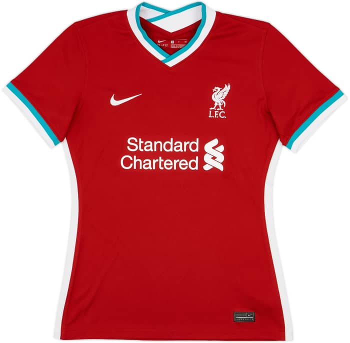 2020-21 Liverpool Home Shirt - 9/10 - (Women's S)
