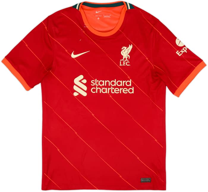 2021-22 Liverpool Home Shirt Firmino #9 - 7/10 - (M)