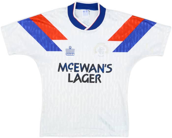 1990-92 Rangers Away Shirt - 4/10 - (XL.Boys)