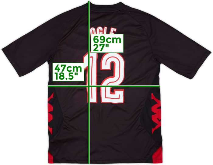 2015-16 Crusaders Home Shirt Ogle #12 - 8/10 - (M)