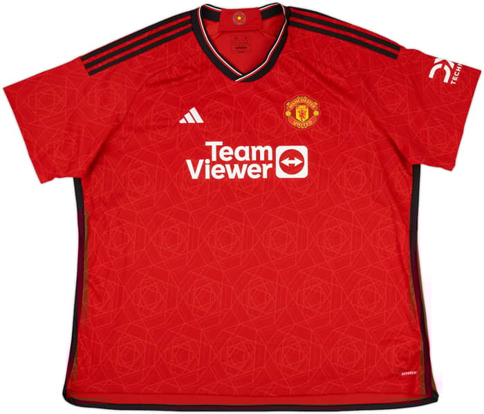 2023-24 Manchester United Home Shirt - 10/10 - (4XL)