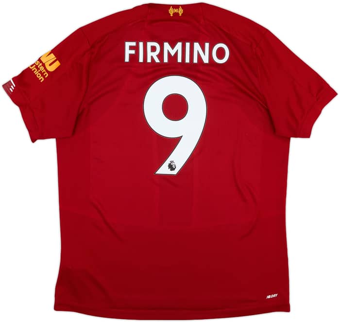 2019-20 Liverpool Home Shirt Firmino #9 - 6/10 - (L)