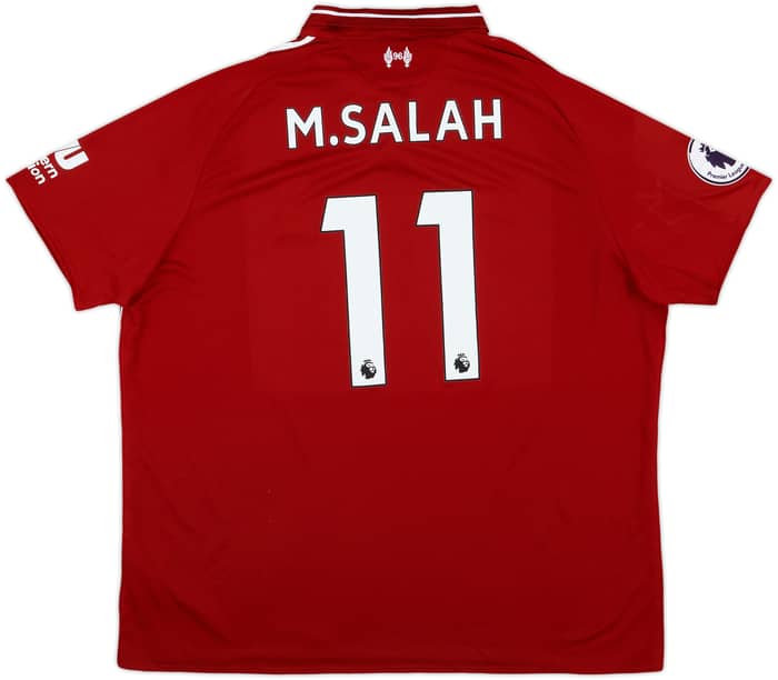 2018-19 Liverpool Home Shirt M.Salah #11 - 9/10 - (XXL)