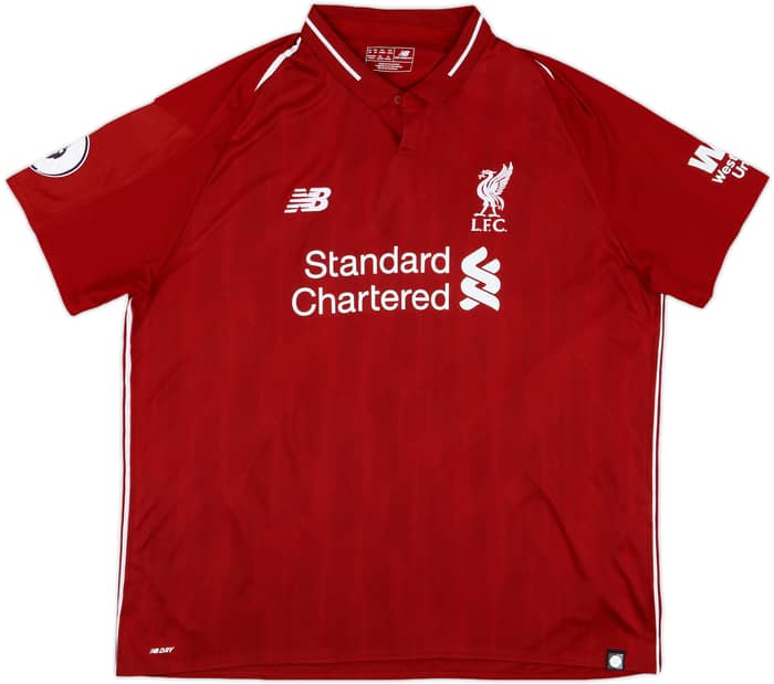 2018-19 Liverpool Home Shirt M.Salah #11 - 9/10 - (XXL)