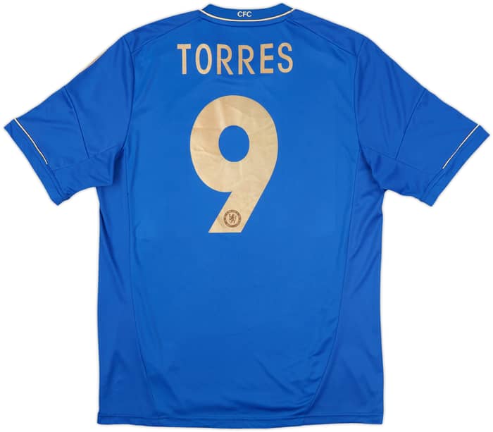 送料無料 通販 ファッション Shirt Home Chelsea 2012-13 Torres (L) - 6/10 - #9 ウェア