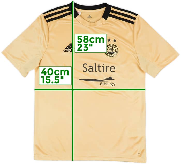 2019-20 Aberdeen Away Shirt - 4/10 - (L.Boys)